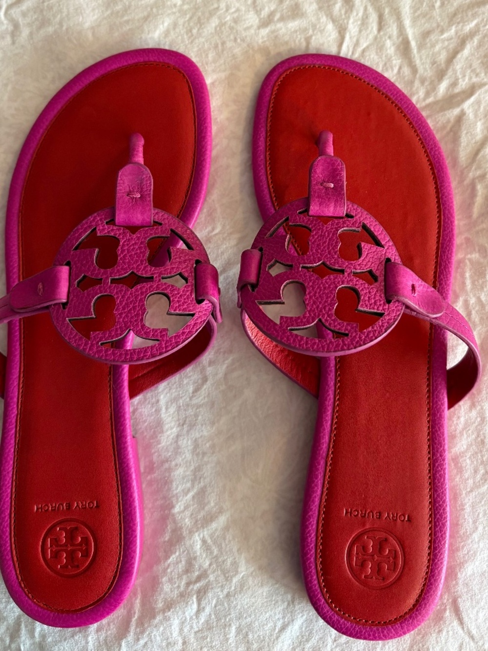 Tory Burch Leather Sandals NWOT!